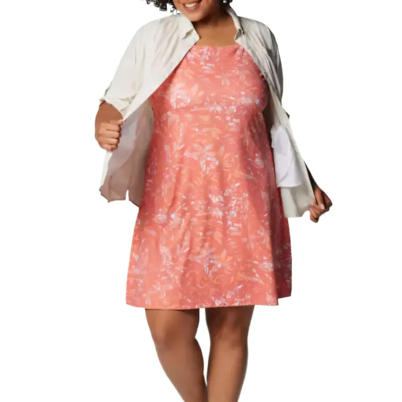 Columbia PFG Freezer Sleeveless Dress Women's Pink-2