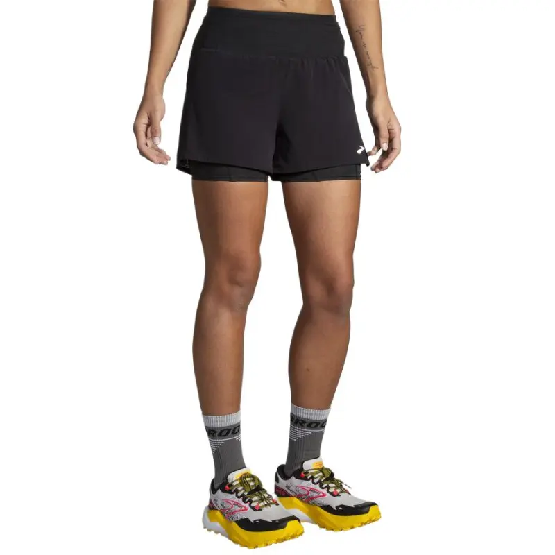 Brooks High Point Sports Shorts Women's Black-1