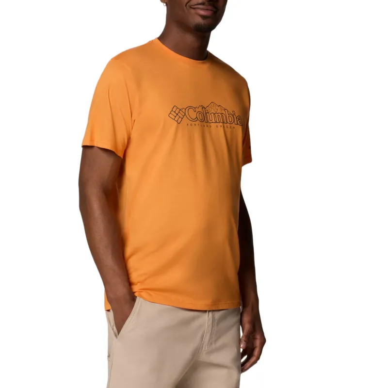 Columbia CSC T Shirts Men Orange-3