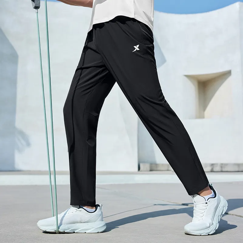 XTEP Casual Pants Men's Jet Black-5