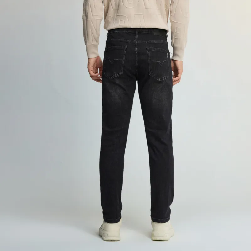 HLA Jeans Men's Black Bull Transition Color-3