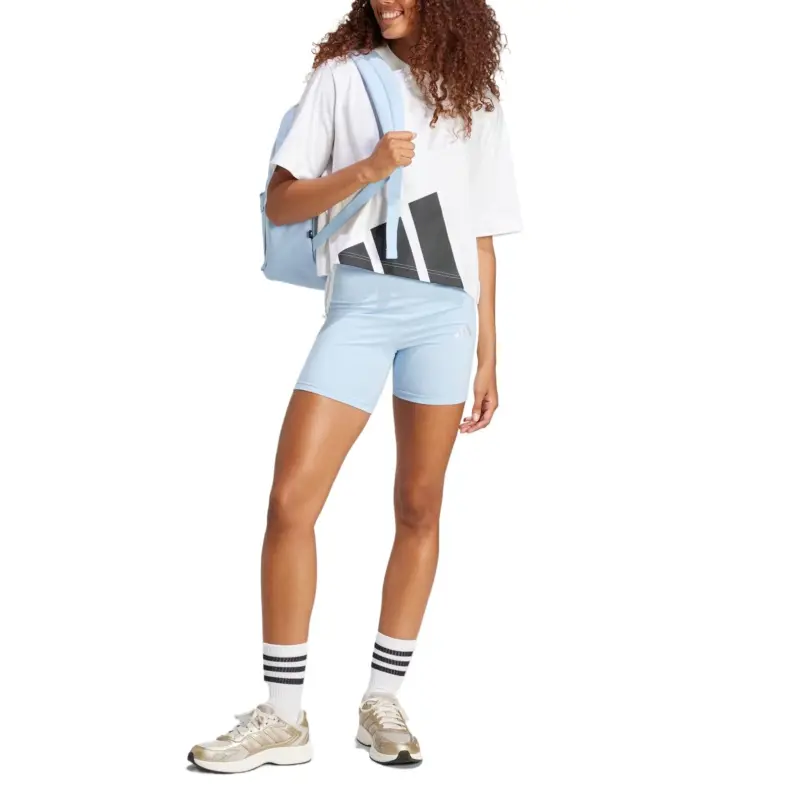 Adidas ESSENTIALS Drop Shoulder Sleeve T Shirt Women's White-3