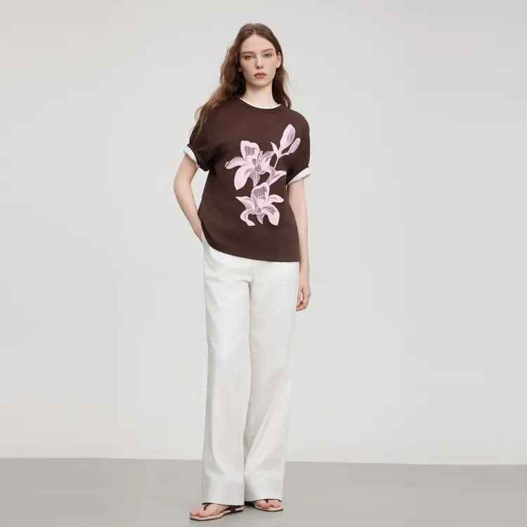 ELLE T Shirts Women's-6