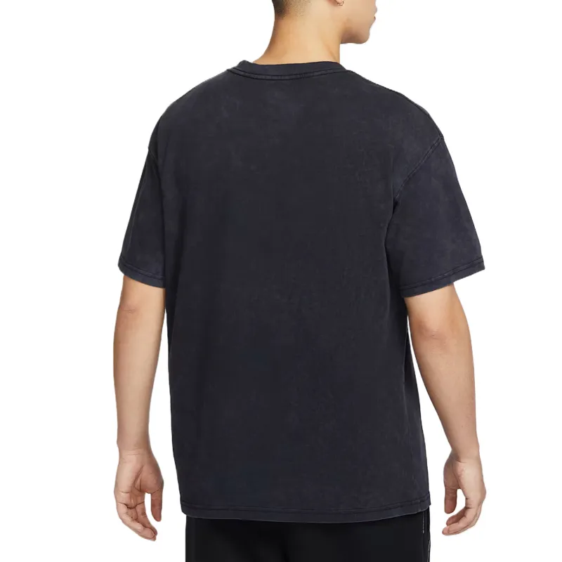 Nike T Shirts Men Black 010-1