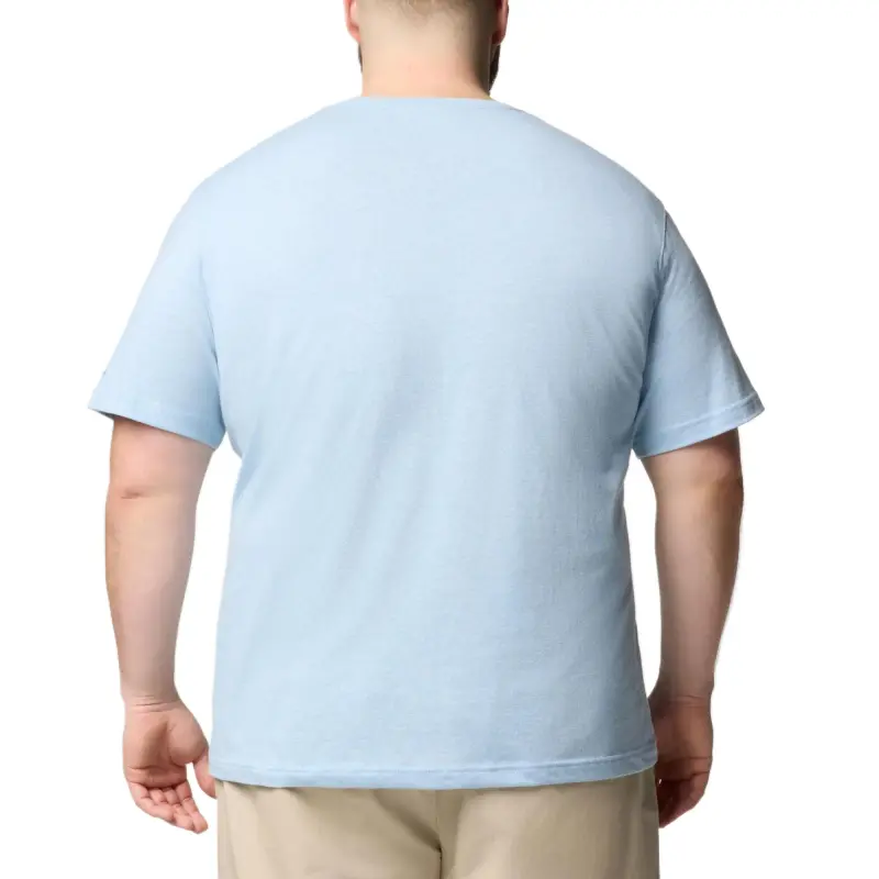 Columbia Thistletown Hills T-Shirt Men's Ripple Blue Heather-1