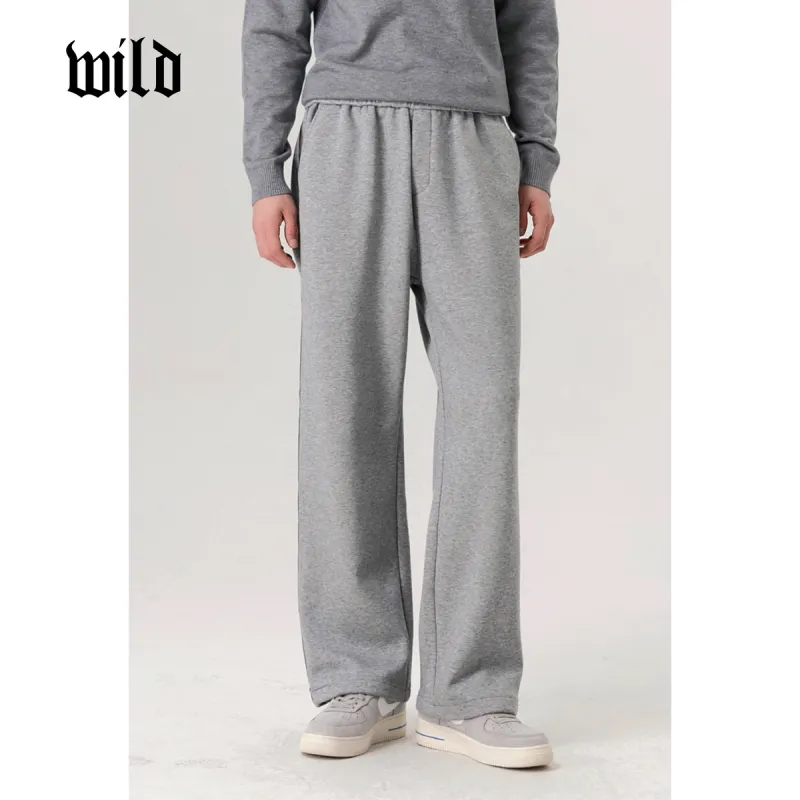 WILD LEADER Casual Pants Unisex-4