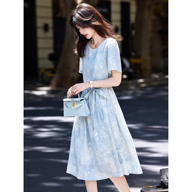 A Paradise For Awakening Short Sleeved Dress Women's-2