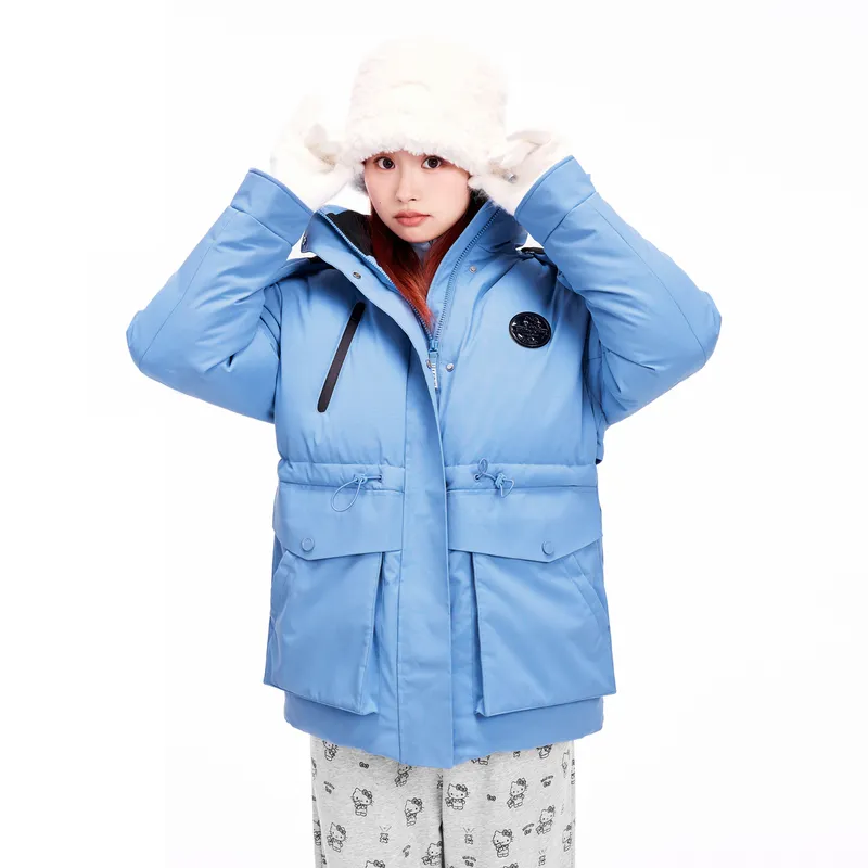 LEDIN Down Jacket Women's Ocean Blue-2