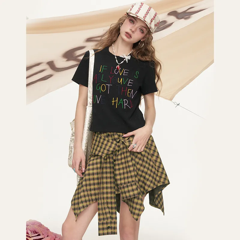 ELF SACK Casual Short Skirts Women's-6