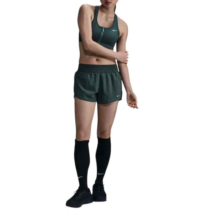 Nike Dri Fit One Casual Shorts Women's Vintage Green-3