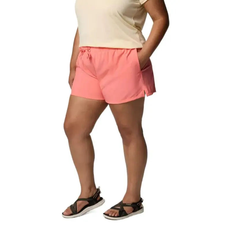 Columbia Bogata Bay Casual Shorts Women's Orange-2