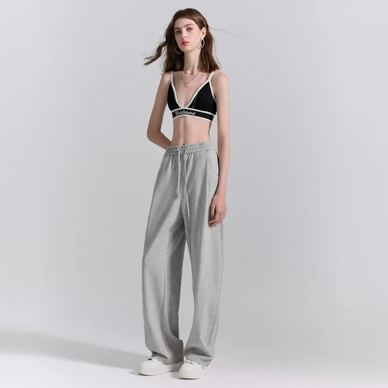 3COLOUR Casual Pants Women's Heather Gray-5