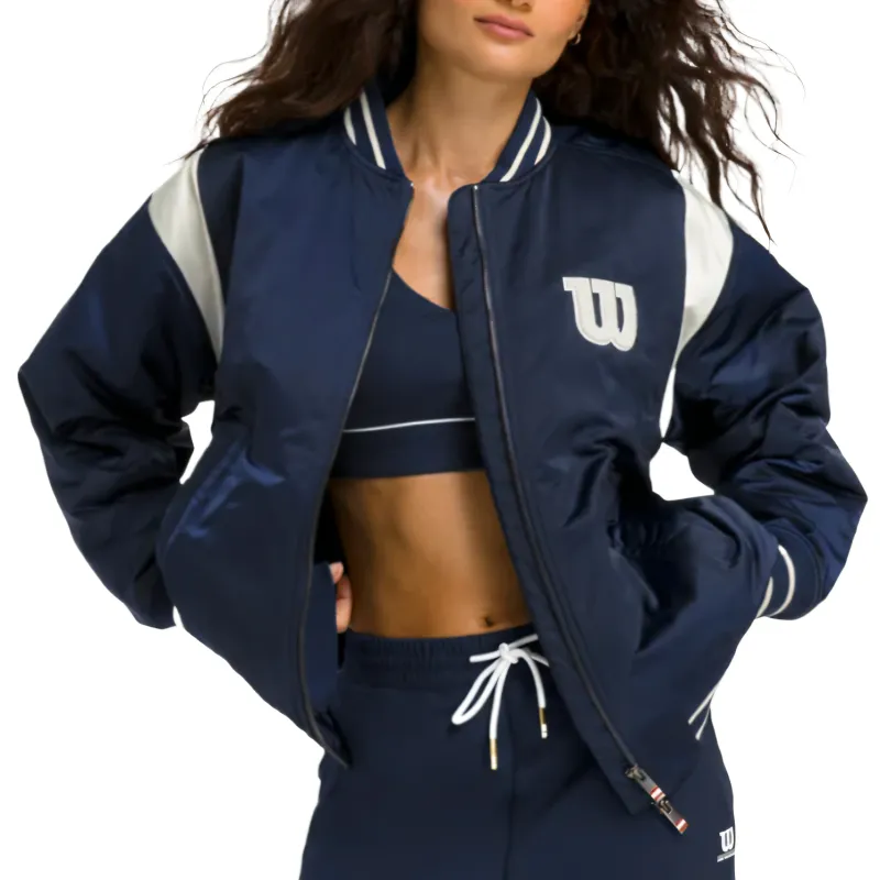 Wilson Jacket Women's Marine Blue-1