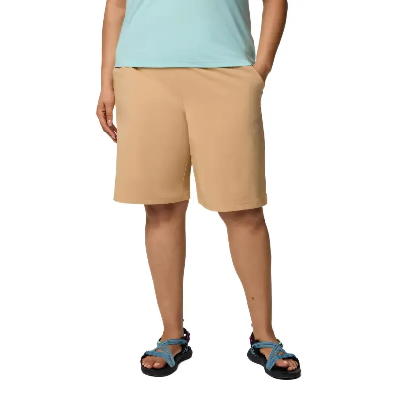 Columbia All Seasons Casual Shorts Women's Earth Yellow-2