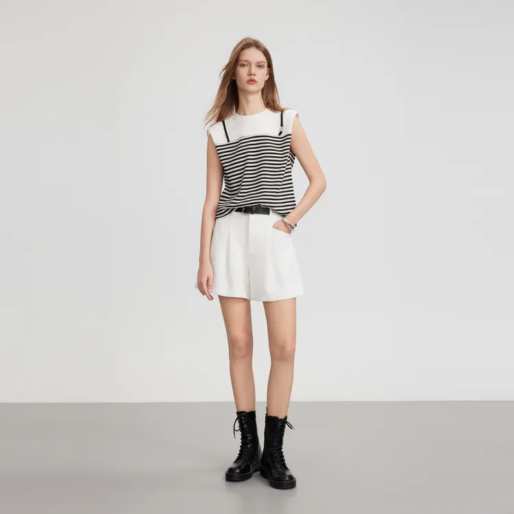 ELLE T Shirts Women's Stripes-6