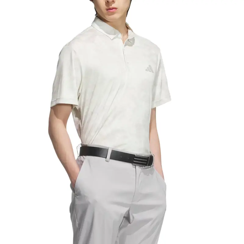 Adidas Polo Shirts Men White-3