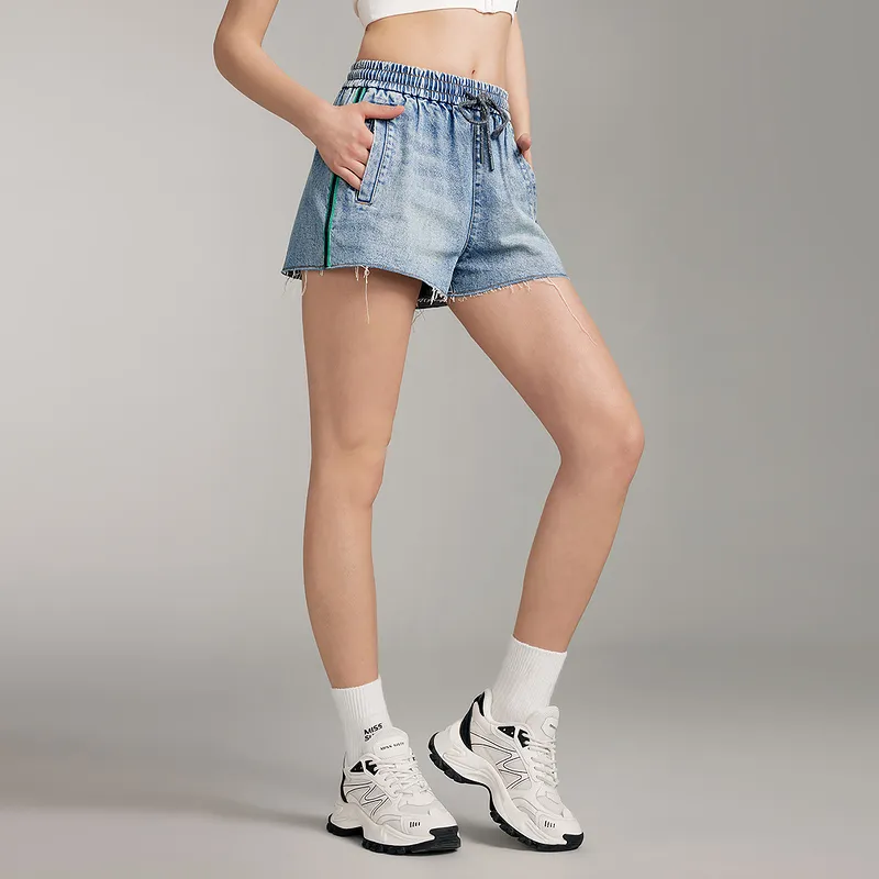 Miss Sixty Denim Shorts Women's Light Blue-4