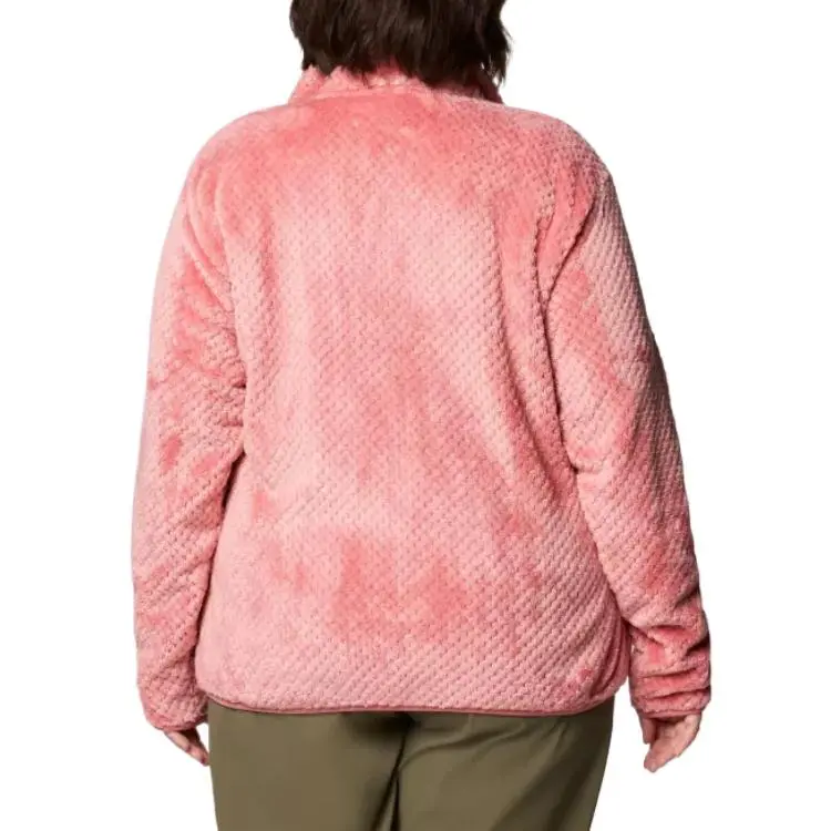 Columbia Fire Side 2 Sherpa Velvet-feel Coat Women's Pink-1
