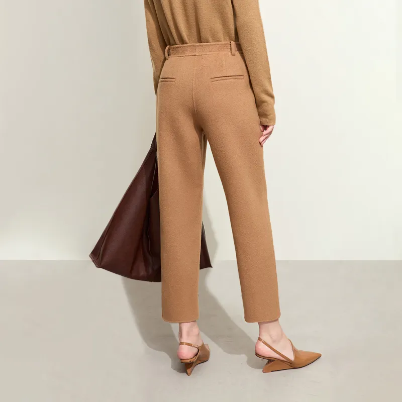 AMII Casual Pants Women's Camel-2