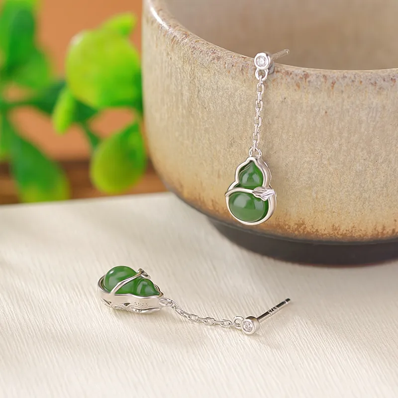 Royal Heaven's Choice Earrings Jasper Unisex-3
