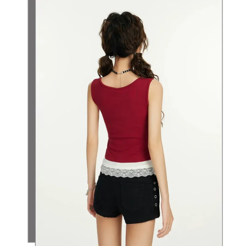 AURORA MUSE Tank Top Women's Red-6