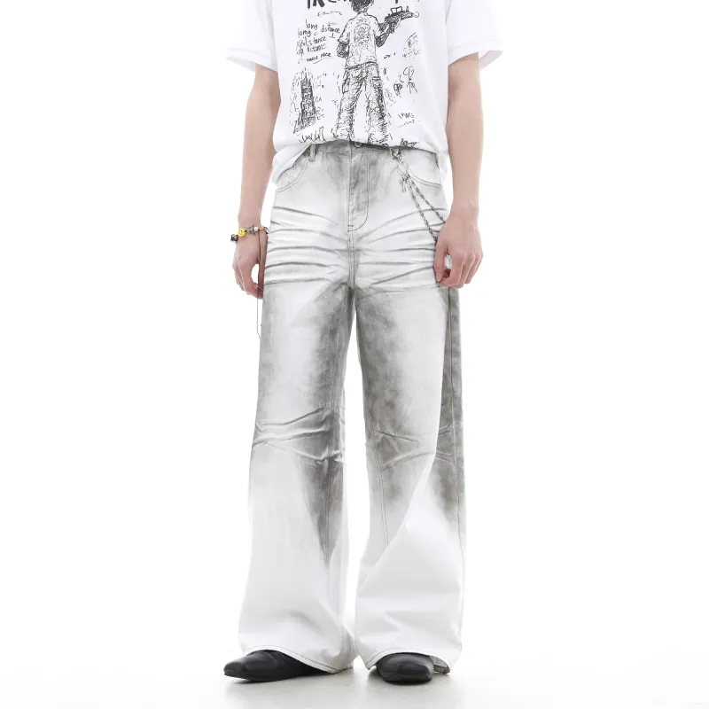 TREND ST Jeans Unisex Dirty White-1