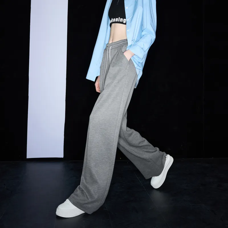 3COLOUR Casual Pants Women's Heather Gray-4