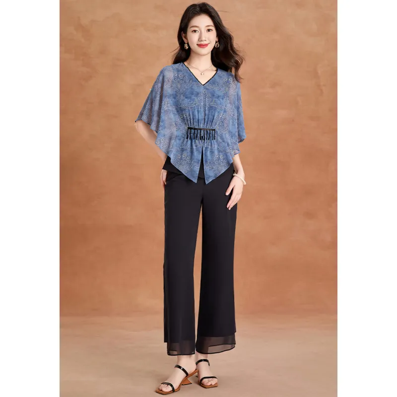 Mylan Casual Suits Women's Navy Blue Collection Brand, Stay Updated With Activity Alerts-2