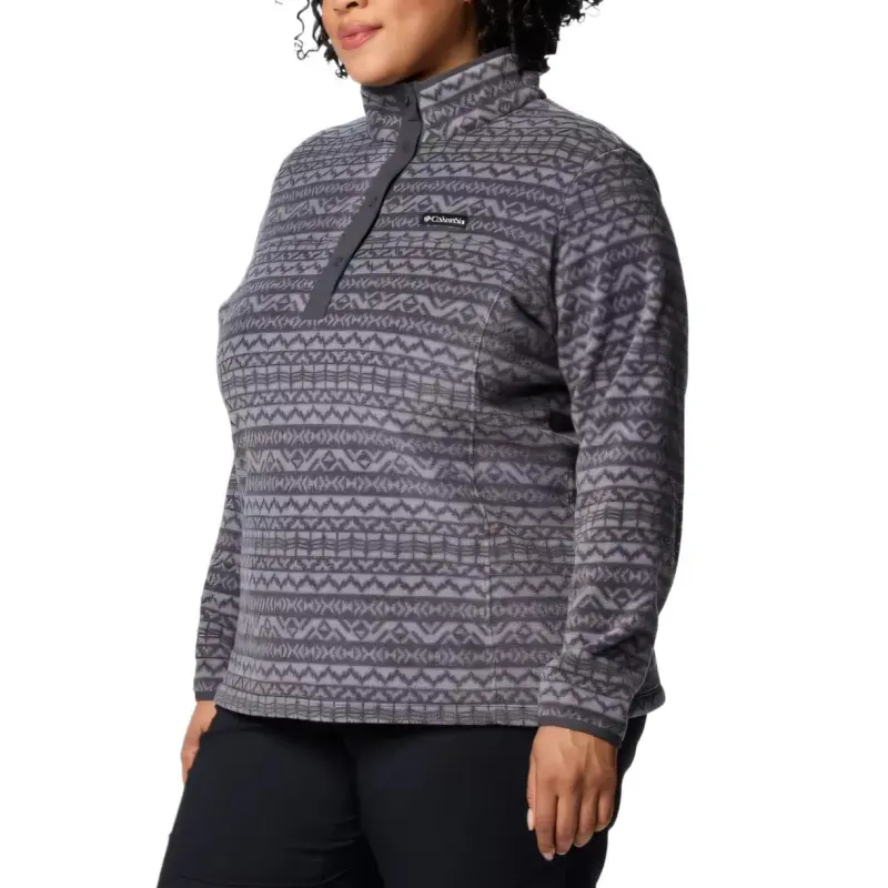 Columbia Benton Cashmere Sweater Women's Gray Print-2