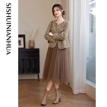 Like The Age Of Water Velvet feel Coat Women's Coffee