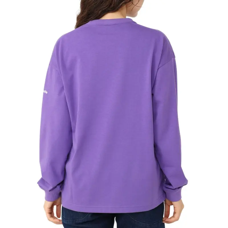 Columbia Lost Brook T Shirt Unisex Grape Glue-5