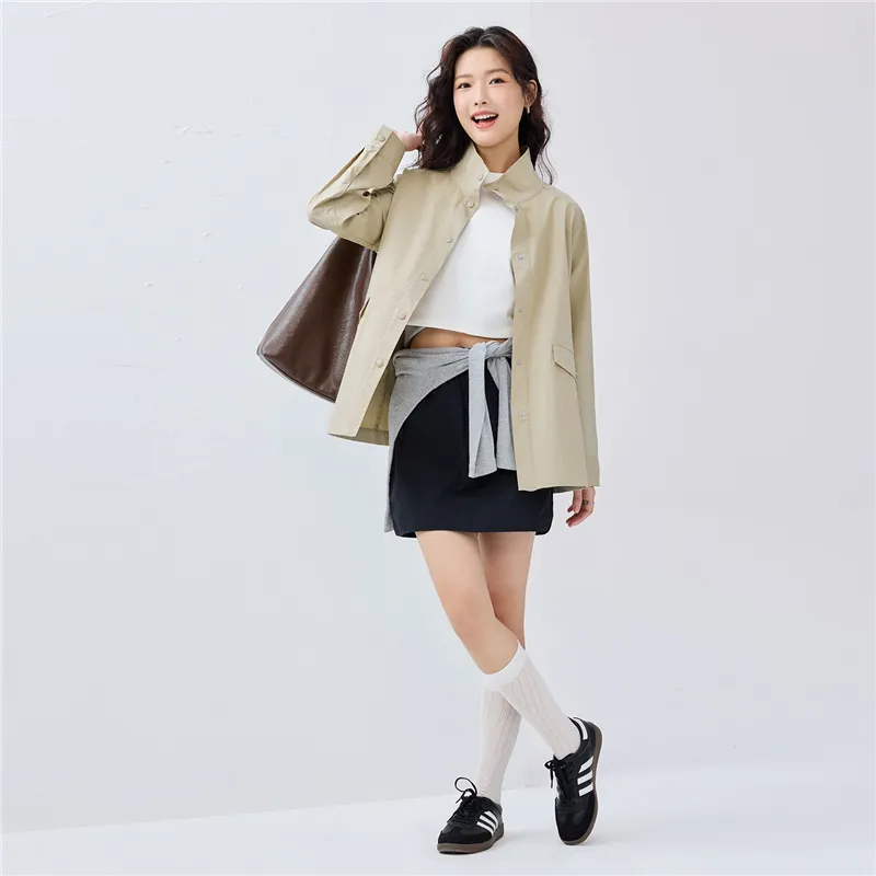 UNIQLO Trench Coats Women's-13