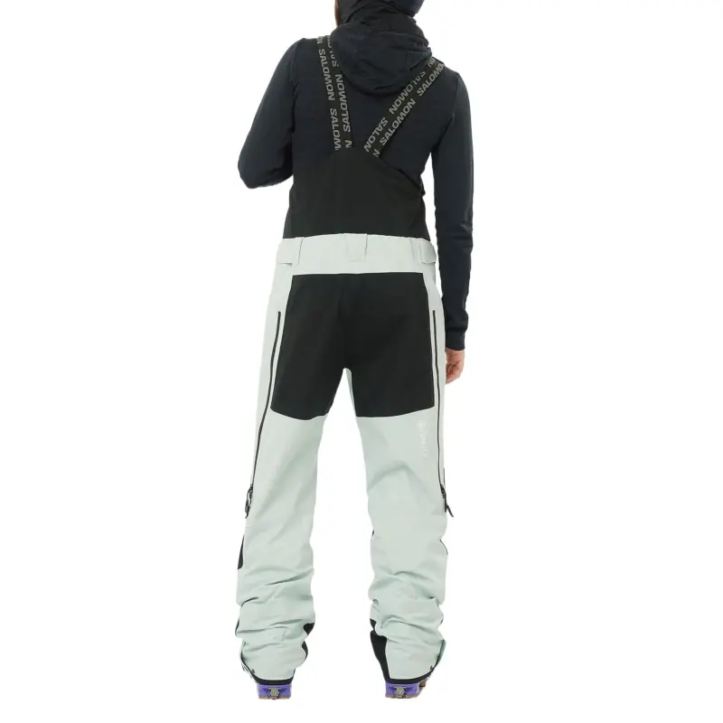 SALOMON Ski Pants Women's Mist Blue/Pitch Black-3