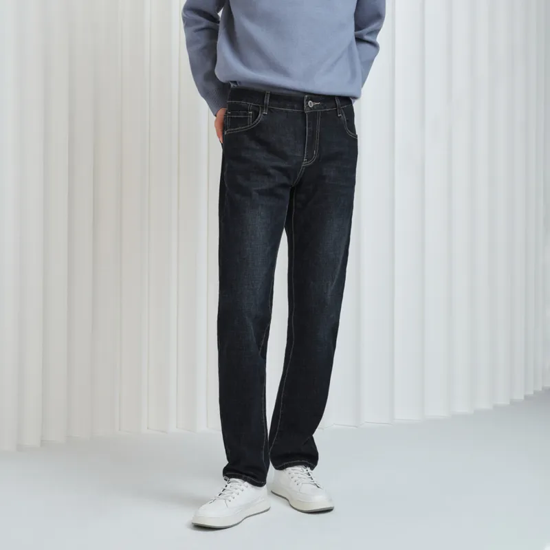 HLA Three Kingdoms Jeans Men-6