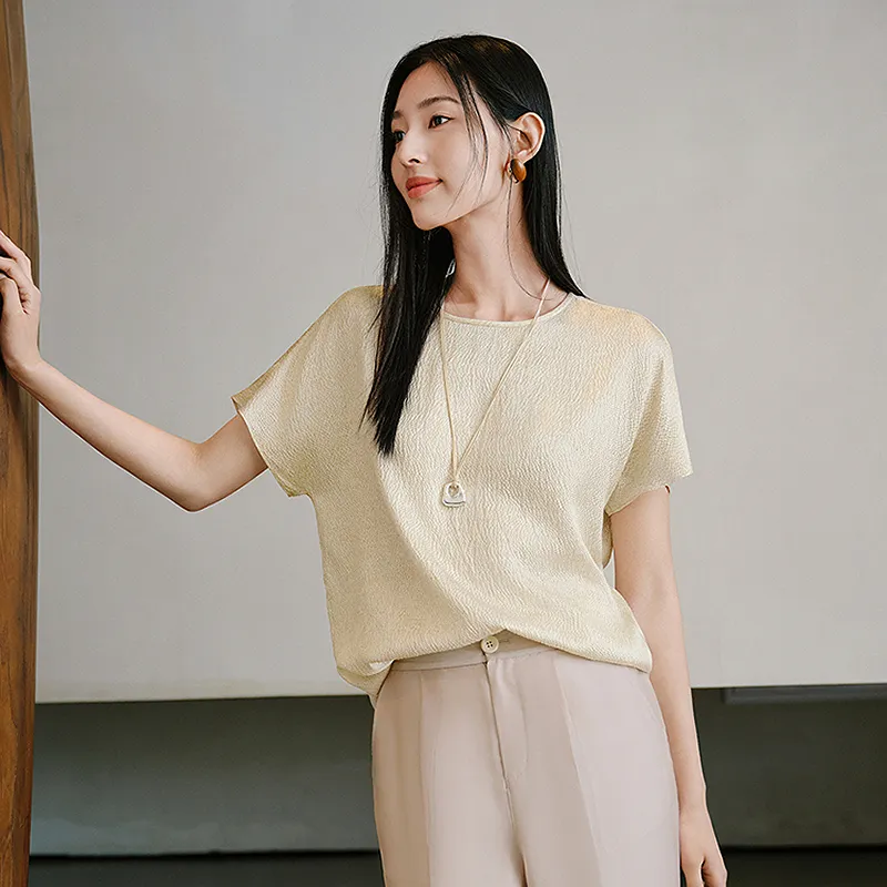 JZ. ANNAKRO Chiffon Shirt Women's-2