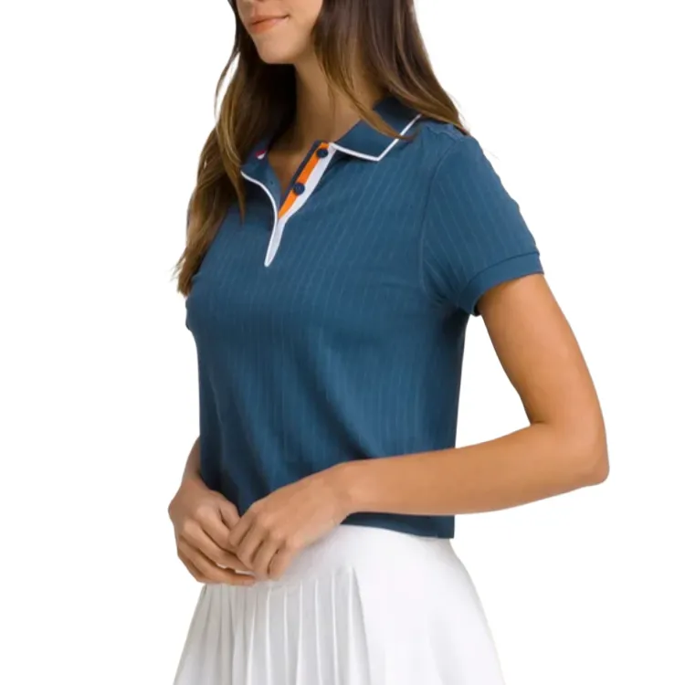 Wilson Polo Shirts Women's Blue-2