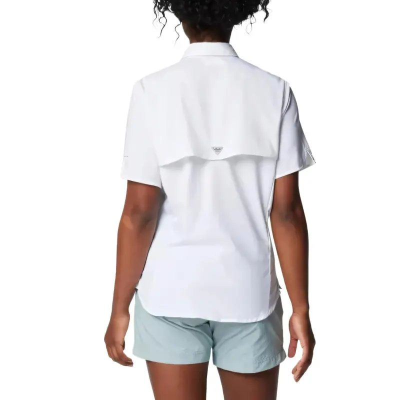 Columbia PFG Tamiami Shirt Women's White-1