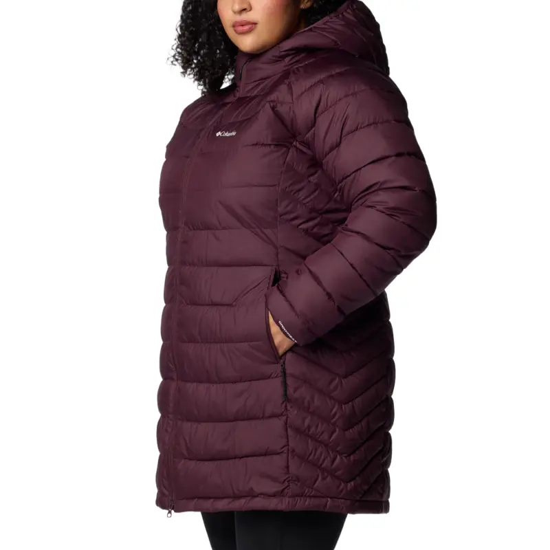 Columbia Powder Lite 2 Jacket Women's Dark Red-2