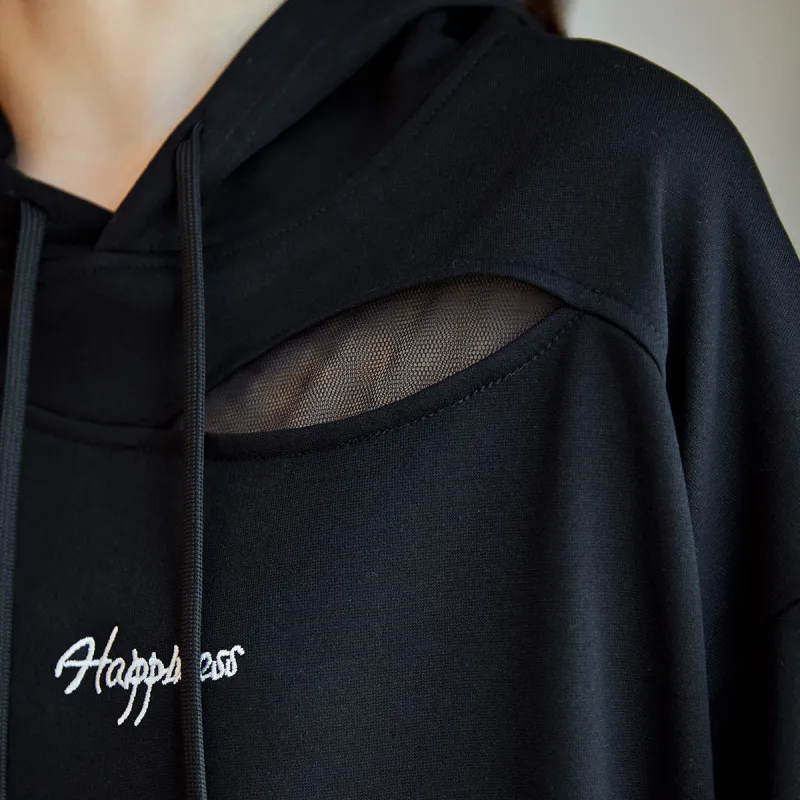 Like The Age Of Water Sweatshirt Women's Black-4