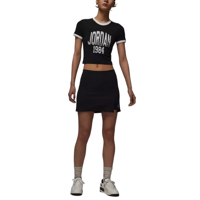 Jordan Jumpman Casual Shorts Women's Black/White-1