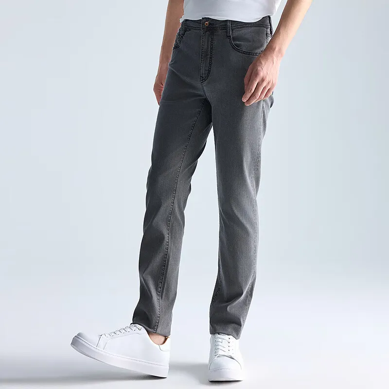 LESS IS MORE Jeans Men Gray-4
