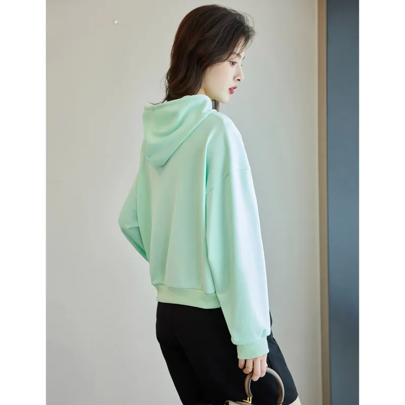 Like The Age Of Water Sweatshirt Women's Neon Green-6