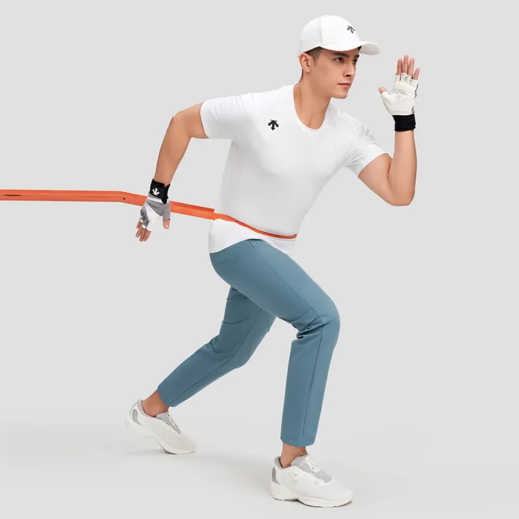 DESCENTE TRAINING Knitted Sweatpants Men-4