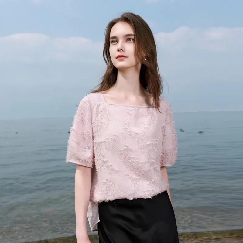 3COLOUR Chiffon Shirts Women's-11