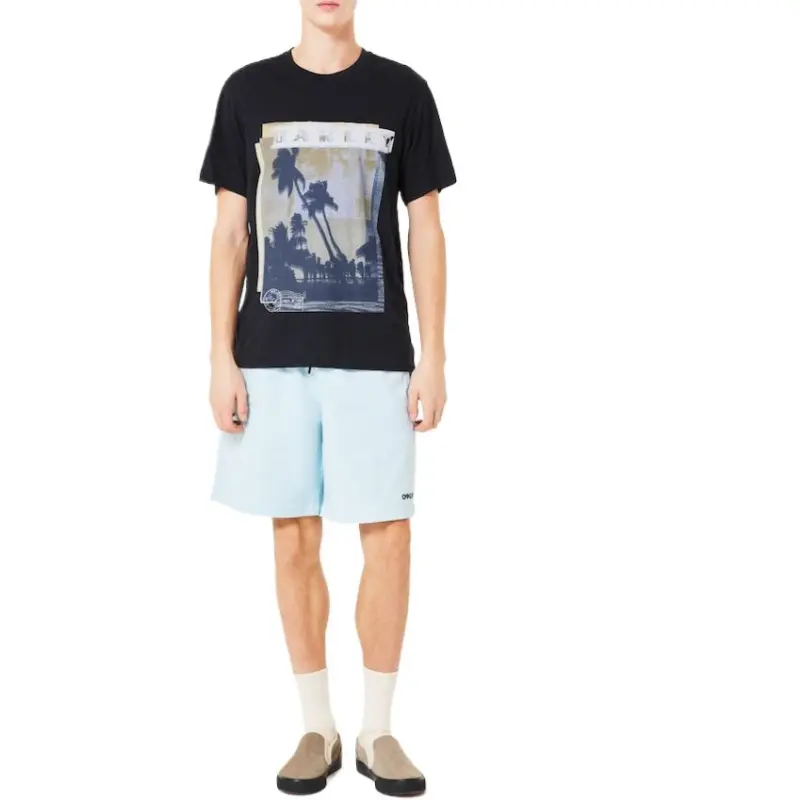 Oakley Palm Tee T Shirt Men's Power Outage-5
