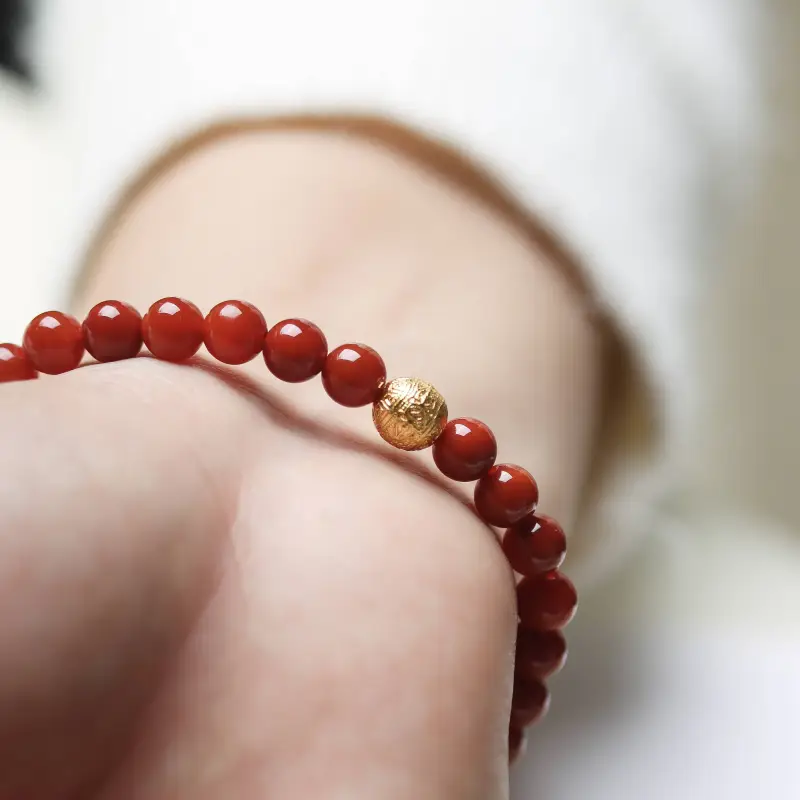 TIANTAISHAN Agate Bracelets Unisex-5