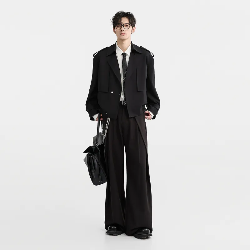 EARL JOEL Trench Coats Men-5