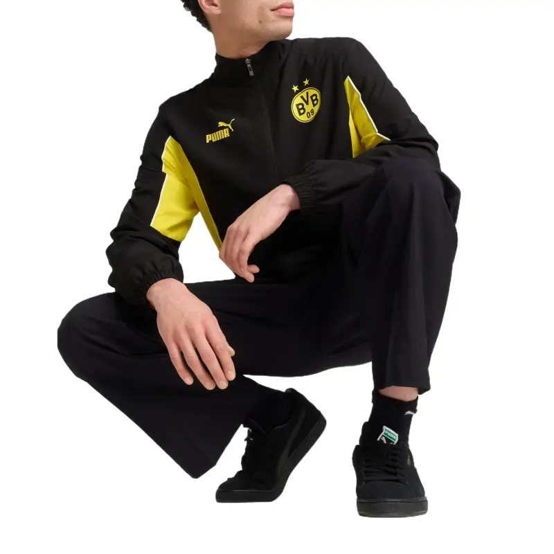 PUMA Chamarra Para Hombre Borussia Dortmund FtblARCHIVE-3