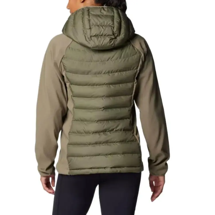 Columbia Powder Lite 2Omni-Heat Thermarator Jacket Women's Stone Green-1