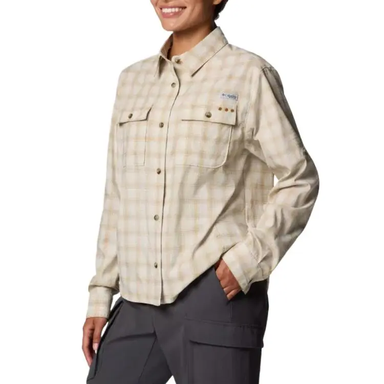 Columbia PFG Wild Cast Performance Shirt Women's Multi-Module Gradient-2